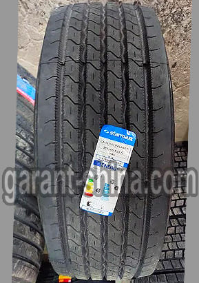 Starmaxx GH110 Ecoplanet (рулевая) 385/55 R22.5 160K 20PR - Фото протектора с этикеткой